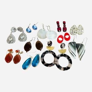 Earrings Mixed Lot Pierced Colorful Various Occasions